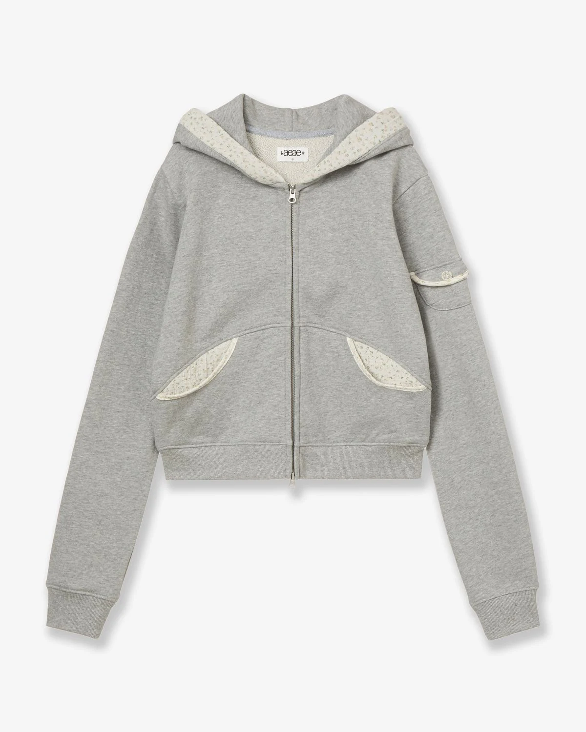 POCKET HOODED ZIPUP – MELANGE 힙한 입체 포켓에 반해버린 에이이에이이 AE46SWHZ003MNG 멜란지 후드 집업 2주 착용기