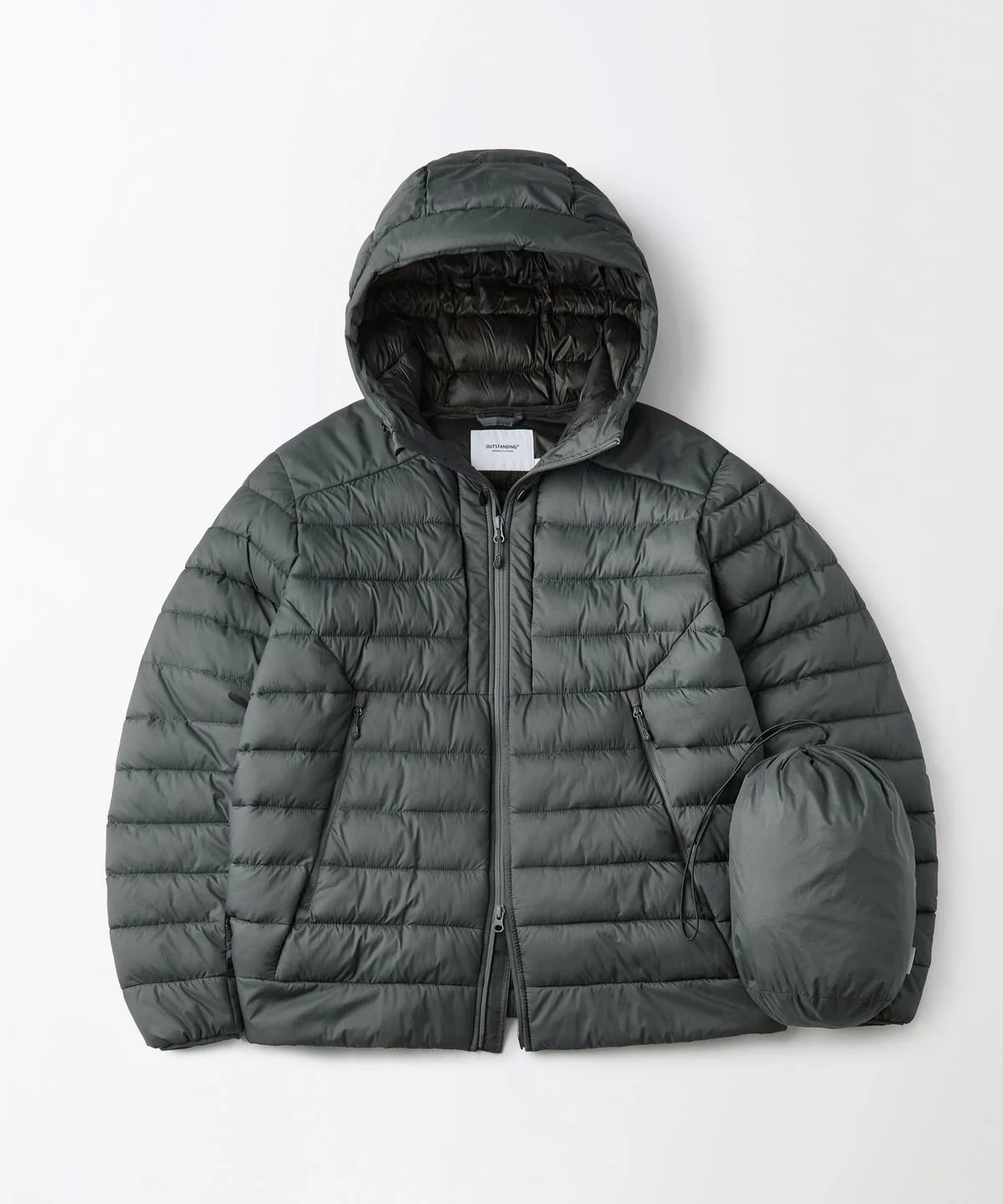 아웃스탠딩 THERMORE CIRRUS PADDING JACKET CHARCOAL OS26FWPD12CH 한 달 입어보니 가벼움과 보온성이 차원이 다르네요