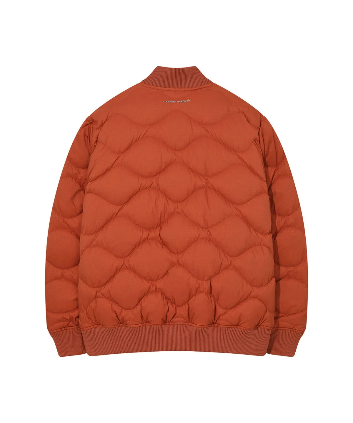 남동생 생일 선물로 고른 록히드마틴 WAVE QUILTED BLOUSON JUMPER L35UJD021ORG 실물 색감에 반해버렸어요 · 상품 이미지 3