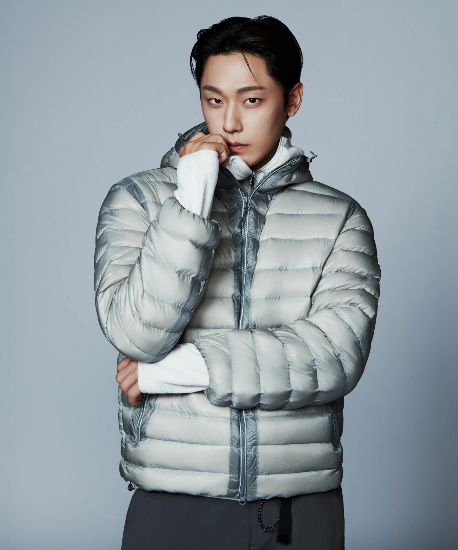 가을 출퇴근용으로 지른 무신사 스탠다드 MMFDJ9A82 시어 후디드 라이트 다운 재킷 2주 내내 입어본 찐 만족감 · 상품 이미지 2